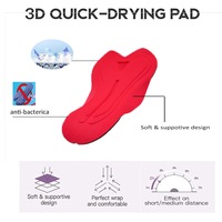Échantillon GRATUIT : Short de cyclisme réversible unisexe pour enfants, grande taille, coupe-vent, respirant, séchage rapide, écologique, en Spandex/Polyester