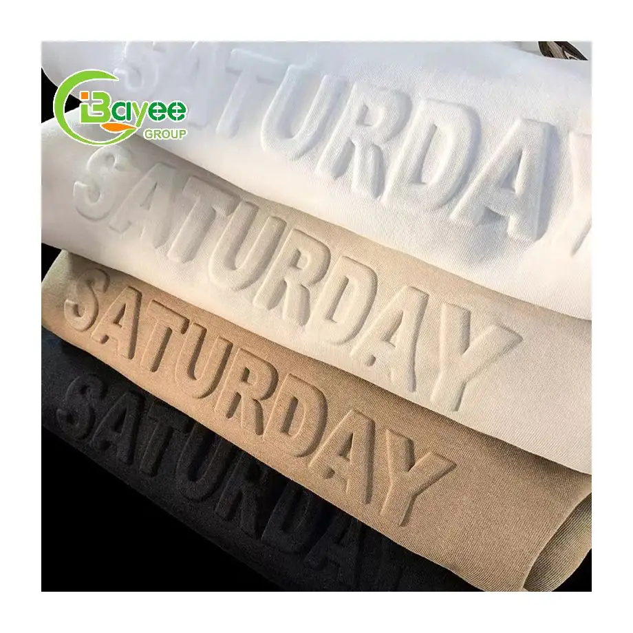 T Shirt Manufacturer Custom Good Quality Soft Cotton T Shirts Oversized Heavyweight Drop Shoulder Embossed T Shirt