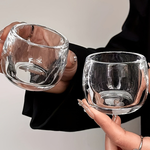 Nouveau Hot Fashion Usine de haute qualité en gros Home Bar Verre à boire Mini Whisky Cup Petit Custom Shot Cup - Product Image 1