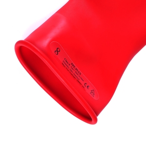 قفازات أمان من لينمان ، لاتكس ناعم ، علامة OEM ، قفازات كهربائية شهادة en6003 CE ، 9v - Product Image 6