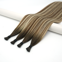 Fabrikpreis Stahldraht Nano-Ring Haarverlängerungen Ohne Haarausfall Echthaar Nano-Tip Extensions Salon-Qualität Doppelt Gezogenes Haar