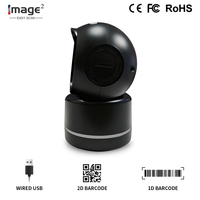 Escáner de Código de Barras Omnidireccional USB 2D, Lector de Códigos QR de Escritorio, Sensor Automático para Supermercados, Data Matrix, PDF417