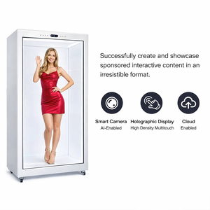 AI Digital With Touch Interaction 3D Transparent Screen Holographic <b>Box</b> 2.1 WiFi Hotspot NQ-G86HB High Transparency Display Achi - Product Image 2