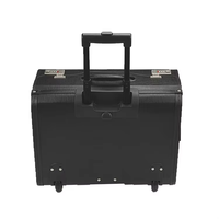 Valise à roulettes pilote unisexe pour hommes en vente en gros d'usine Bagages de voyage en pu avec roulette Spinner Boarding Case