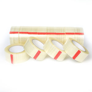 เทปแพ็ค BOPP 100หลาเทปปิดผนึกบรรจุภัณฑ์โปร่งใสพร้อมโลโก้ที่แข็งแกร่งเทปกาวในตัว - Product Image 5