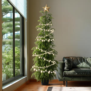 Árbol <span class=keywords><strong>de</strong></span> Cedro Ciprés Artificial <span class=keywords><strong>de</strong></span> Alta Calidad para Decoración <span class=keywords><strong>de</strong></span> Interiores/Exteriores, Personalizado por Fábrica China, para Hogar y Jardín, Decoración <span class=keywords><strong>de</strong></span> Pascua - Product Image 1