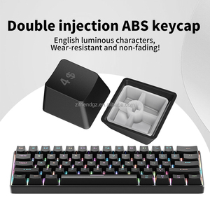 ZIFRIEND H61k 60 Percent 61 Keys Blue Switch Red Gaming Laptop Computer Mechanical <b>Keyboard</b> for Pc English Layout Precision-engi - Product Image 6