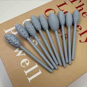 NEW 9PCS Clay Texture Tools,Polymer Roller Art Clay Silver Stick Sculpting Tools,<b>Modeling</b> Clay DIY Pottery Tool <b>Kit</b> - Product Image 2
