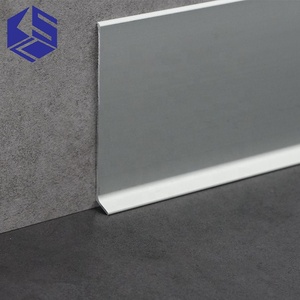 장식 프로파일 스테인레스 스틸 캐비닛 알루미늄 닦았 야외 바닥 Skirting Baseboard