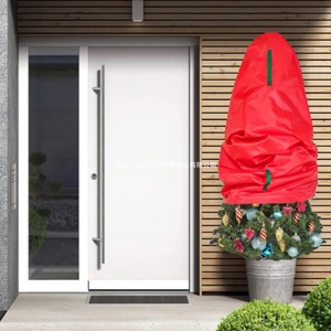 Sac de rangement pour sapin de Noël vertical 3FT 4FT 5FT 9FT en tissu Oxford imperméable et anti-poussière pour salon - Product Image 4
