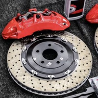 Kit de Frenos Grandes V6, Pinzas de Freno, Disco de Freno de 380 mm para Cadillac R18 de 19 Pulgadas, para Toyota LC 200 300, para Lexus Gx460 355 380 405 mm