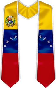 Wholesale 2026 Country Flag Graduation Stole Sash V Shape National Country Flag Sash Graduation Stoles for Women Men <strong>Gifts</strong> - Product Image 6