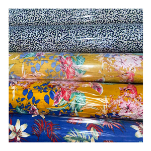 <strong>Wholesale</strong> 45s Woven <strong>Somali</strong> <strong>Baati</strong> Printed 100% Spun Rayon Challis Fabric for Women Pajamas - Product Image 3