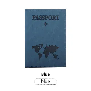 Porta Pasaportes y Tarjetas de Crédito Multifuncional con Bloqueo RFID, Cartera de PU a la Moda, 10.5x14cm, 30mm de Grosor, para Viajes a Australia - Product Image 1