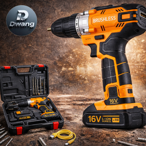 Perceuse sans fil portable haute performance 16V, mini perceuse sans balais, ensemble de tournevis électrique nouvelle conception 2026 pour la maison - Product Image 1