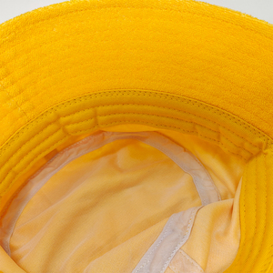 Patch tissé Serviette éponge à long bord français Manque de couleur <span class=keywords><strong>Chapeau</strong></span> seau - Product Image 4
