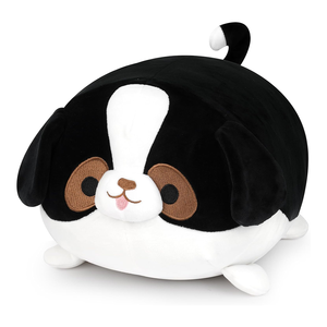 Peluche chien berneuse rond noir et blanc Yingii, cadeau d'anniversaire pour enfants, filles et garçons - Product Image 1