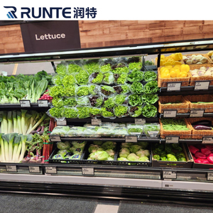 Neveras para Almacenamiento de Suministros de Supermercado, Refrigerador Abierto para Vegetales, Grande - Product Image 6