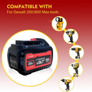 Batería de Repuesto de 12.0Ah para Dewalt <span class=keywords><strong>Flexvolt</strong></span> <span class=keywords><strong>60v</strong></span>, Compatible con Baterías Dewalt 20V/<span class=keywords><strong>60V</strong></span> DCB609 DCB606 DCB612 Serie Herramienta Eléctrica - Product Image 5