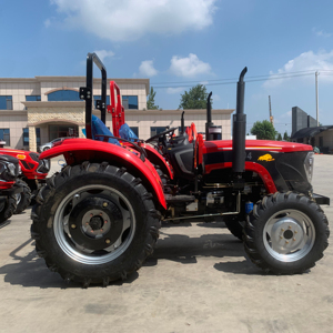 Tractor agrícola fabricado en China, específico para granjas, con tracción en las 4 ruedas (4x4), 90HP / 100HP / 120HP / 140HP / 160HP, con cargador frontal. - Product Image 6