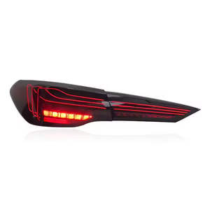 SJC USA STOCK Locale LED per <span class=keywords><strong>BMW</strong></span> Serie 4 <span class=keywords><strong>G22</strong></span> G82 G23 M4 2020-2024 Aggiornamento a Stile CSL Fanale Posteriore Dinamico Sequenziale Luce Freno - Product Image 5