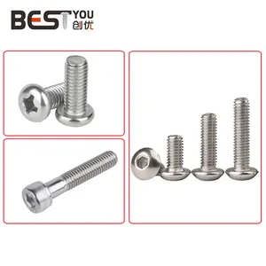 Stainless Steel Hex Socket Button Head Screws