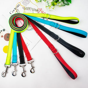 Hot Selling Traditional Nylon <b>Dog</b> <b>Leash</b> Classic Solid Color Strong Durable Easy-to-Use Alloy Collar Hook Soft Plastic Features - Product Image 1