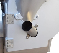 Machine professionnelle à couper les légumes et les fruits avec fonction de déchiquetage et de tranchage pour céleri, persil, poireau, oignon vert, concombre
