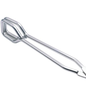 Scissor Type Multi Functional Barbecue <b>Tongs</b> 430 Stainless Steel Durable Grill Meat Bread <b>Kitchen</b> Tool - Product Image 3