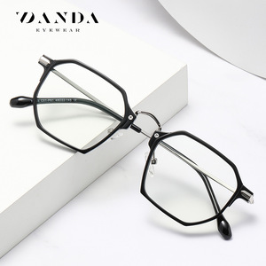 แว่นตา Danda Eyewear ทรงแปดเหลี่ยมเต็มกรอบ TR90 รุ่น TJ848 ป้องกันแสงสีฟ้า น้ำหนักเบา สำหรับทุกเพศ - Product Image 2