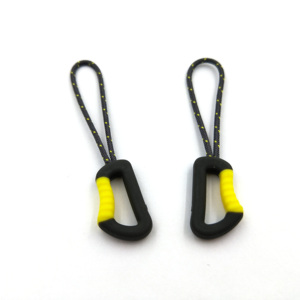 Non-Slip thiết kế đầy màu sắc PU Dây Kéo puller cho may mặc dây kéo thanh trượt - Product Image 2