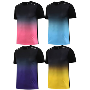 Camiseta de Fútbol Personalizada para Hombre Adulto, 100% Poliéster, Transpirable, Manga Corta, Estampada, de Secado Rápido - Product Image 2