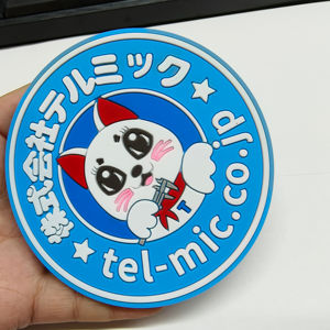 Силиконовая подставка с логотипом под заказ, оптовая продажа, силиконовая подставка для чая, кофе, круглая резиновая подставка из мягкого ПВХ, силиконовая подставка для напитков - Product Image 4