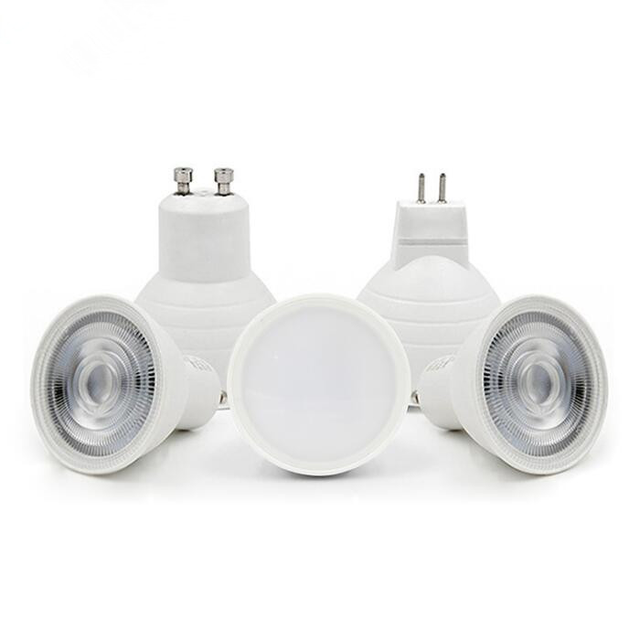 Energy Saving Anti Glare Dimmable 3W 4W 5W 6W 7W 8W MR16 GU5.3 GU10 COB SMD Small Mini Recessed Spot Light Bulb Led Spotlights