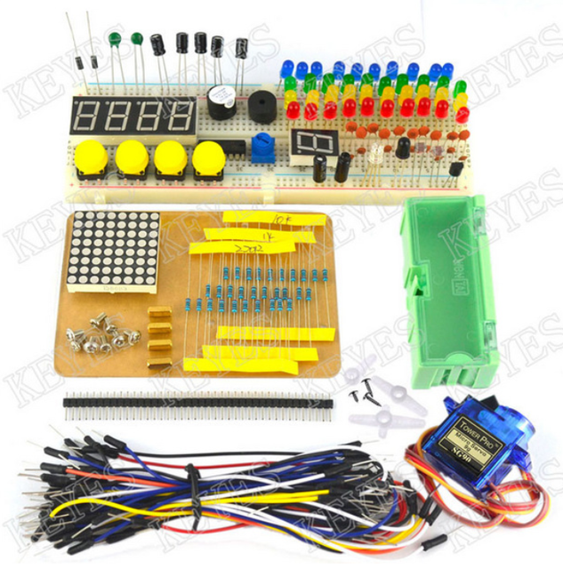 Original Electronic Parts Pack KIT - Comes with a Large Box