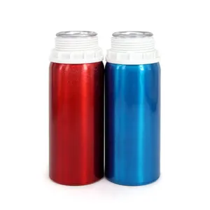 100ml runde Aluminium flasche Aluminiums pray Parfüm flaschen kleiner Silber behälter mit Temper sicher