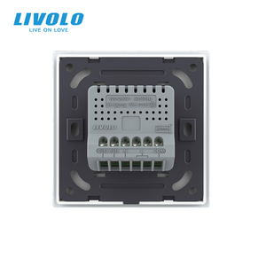 Livolo 2 Gang Anh Thông Minh Wifi Cảm ứng chuyển đổi với app điều khiển từ xa & hẹn giờ lệnh bảo vệ quá nóng cho thương mại dự án - Product Image 4