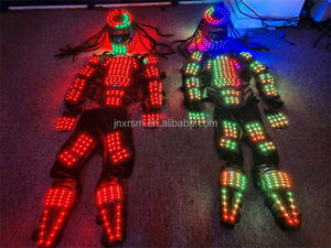 Costume de <span class=keywords><strong>robot</strong></span> lumineux pour scène et fête Performance porter Costume de <span class=keywords><strong>robot</strong></span> de danse LED à changement de couleur pour boîte de nuit - Product Image 6