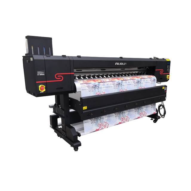 Audley Digital Inkjet Industrial Dye Sublimation Paper Printer Printing Machine Price for Fabric with Tension Take up System