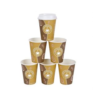 Gobelets jetables en carton de 8 oz pour boissons chaudes, contenants alimentaires pour café à emporter - Product Image 4