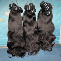 Paquets de vague de corps de cheveux humains bruts de qualité 12A en gros