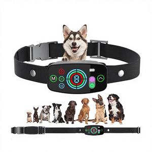 Pagar Elektronik Portabel Model 2024 Terbaru, Layar Warna Otomatis, Layar Sentuh Penuh Cerdas, Penghenti Gonggongan Anjing - Product Image 1