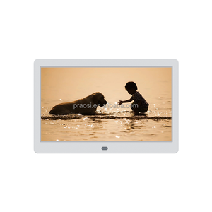 Cadre photo numérique Pros Factory 10 pouces, écran LCD <span class=keywords><strong>LED</strong></span> IPS HD, lecture vidéo en boucle 1080p, pour support de table et pour mur - Product Image 2