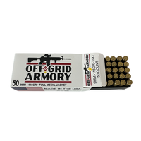 Boîtes de munitions 9mm personnalisées à prix d'usine et plateau en plastique avec 50 cartouches
