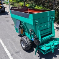 Chariot Épandeur de Précision pour Engrais, Chaux, Sable, Compost et Vignobles