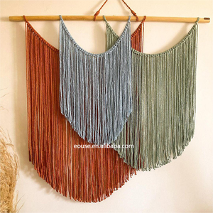 INS Precio de fábrica Mejor venta DIY macramé colgante de pared grande extra largo macramé colgante de pared tapiz de macramé de gran tamaño - Product Image 5