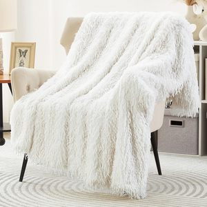 Couverture en fausse fourrure moelleuse Zhengtai OEKO-TEX Home Decor Knit 850GSM pour l'hiver - Product Image 3