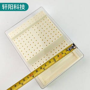 Dental Bur <b>Box</b> 168 Hole Plastic High Low Speed Storage Case With Drawer Multi Purpose Instrument Accessory Organizer - Product Image 3