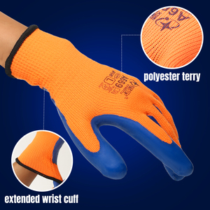 Guantes de Trabajo XINGYU con Revestimiento de Látex en Relieve, Guantes de Trabajo Resistentes para Invierno, Resistentes al Frío y con Gran Seguridad - Product Image 4