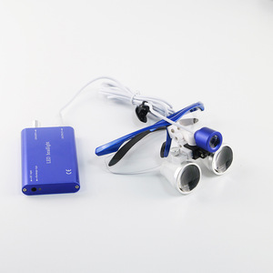 Lámpara LED Dental con Lentes de Aumento 2.5X 3.5X con Certificación CE para Uso Oral, Oído, Nariz y Garganta - Product Image 2